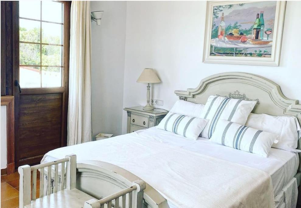 La Calma Espectacular Villa Con Jardin Y Piscina En Menorca S'Algar Eksteriør bilde