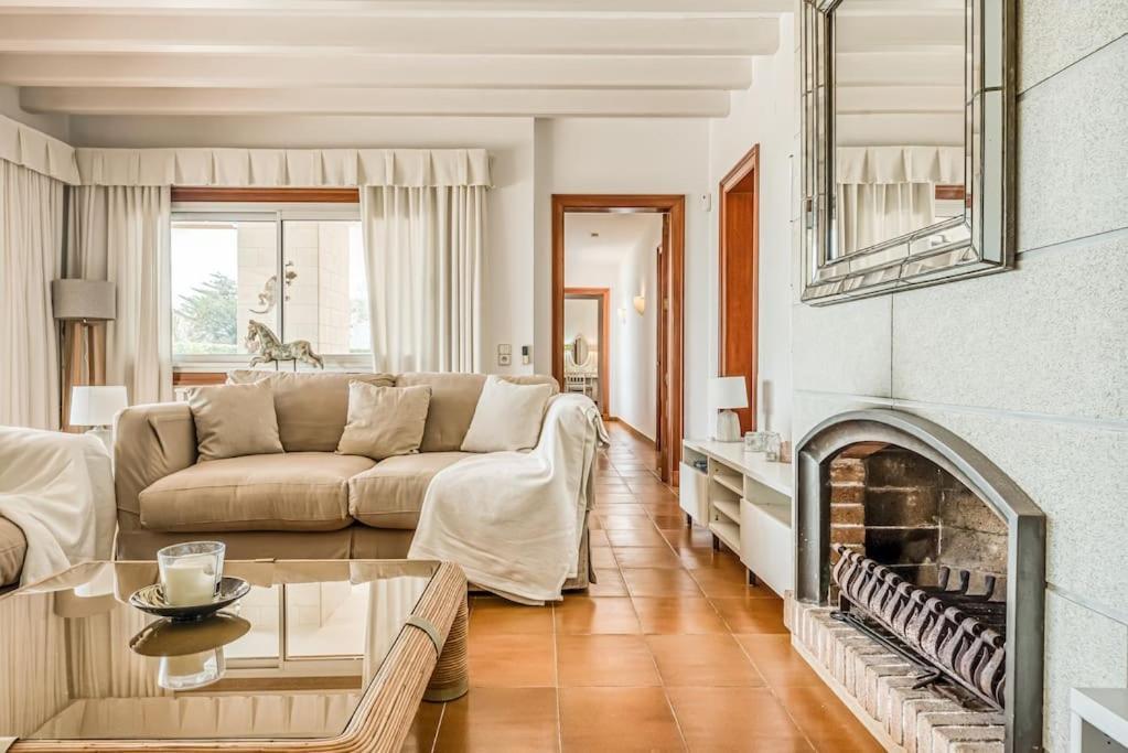 La Calma Espectacular Villa Con Jardin Y Piscina En Menorca S'Algar Eksteriør bilde