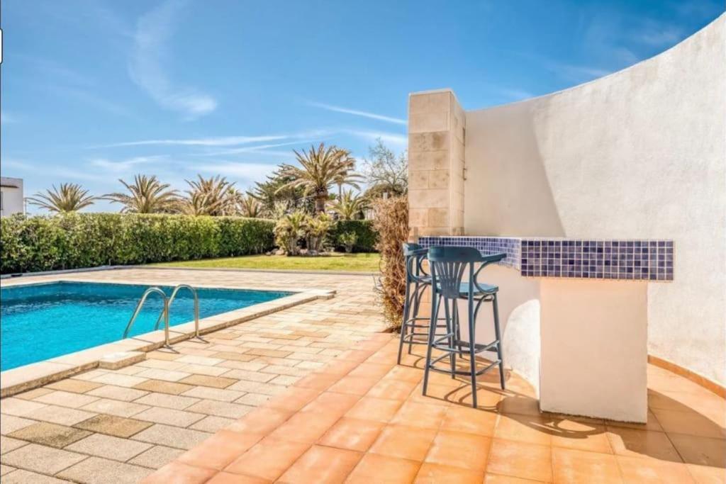 La Calma Espectacular Villa Con Jardin Y Piscina En Menorca S'Algar Eksteriør bilde