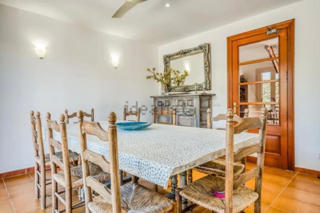 La Calma Espectacular Villa Con Jardin Y Piscina En Menorca S'Algar Eksteriør bilde