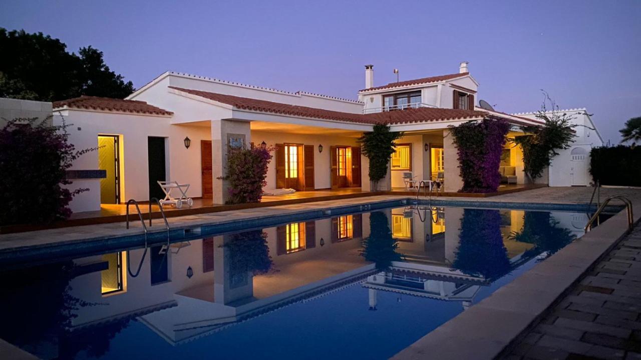 La Calma Espectacular Villa Con Jardin Y Piscina En Menorca S'Algar Eksteriør bilde
