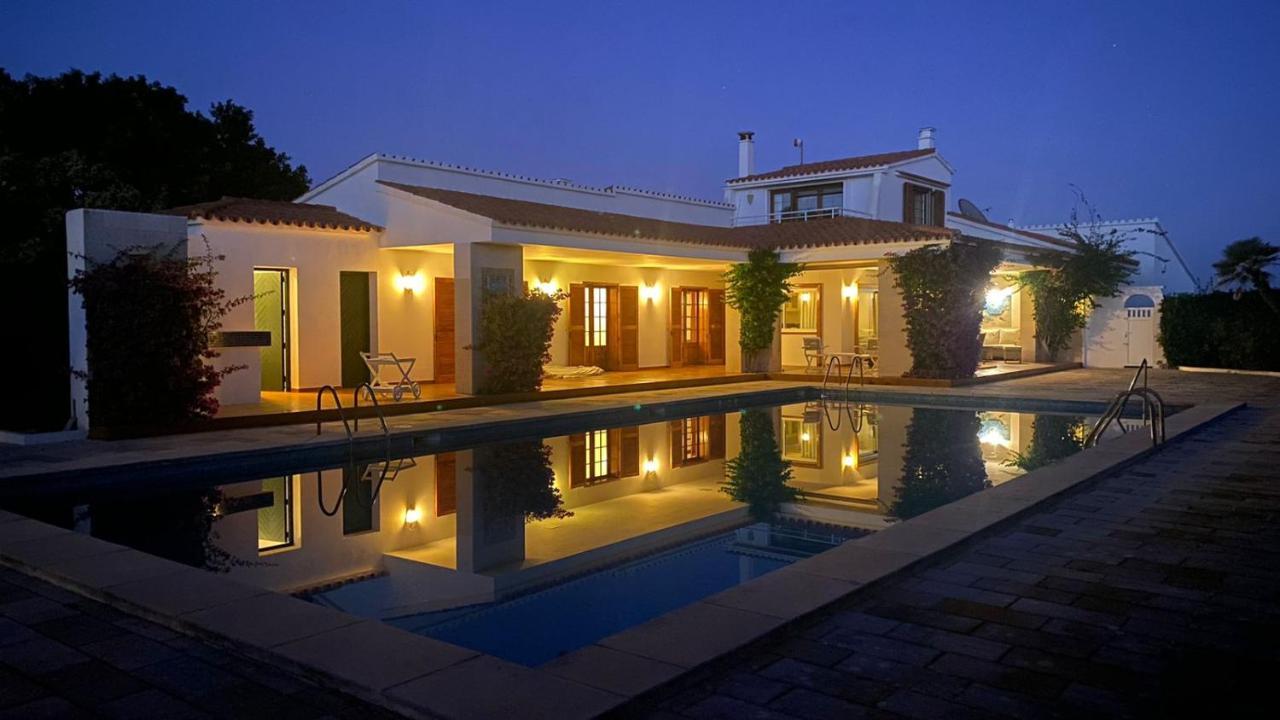 La Calma Espectacular Villa Con Jardin Y Piscina En Menorca S'Algar Eksteriør bilde