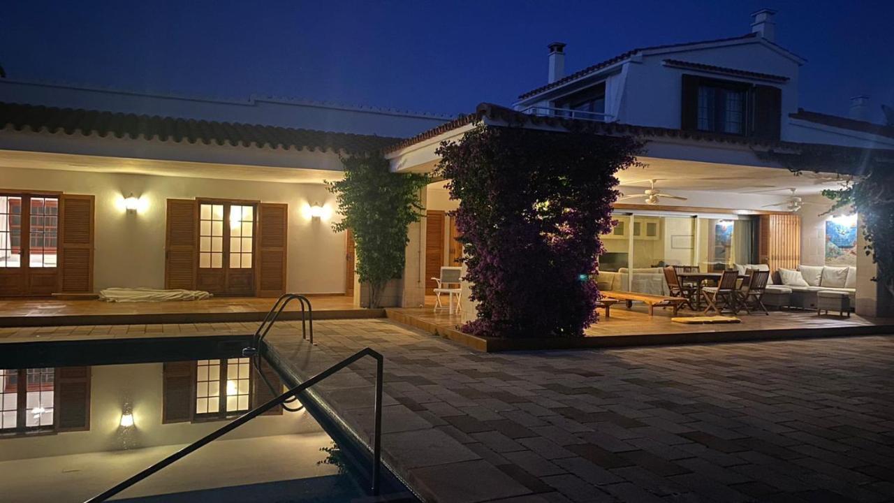 La Calma Espectacular Villa Con Jardin Y Piscina En Menorca S'Algar Eksteriør bilde